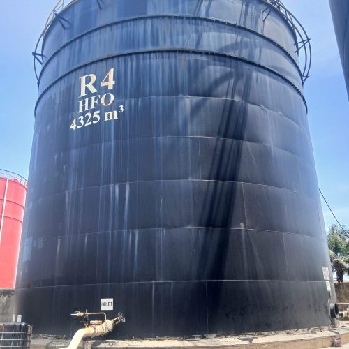 Inspection décennale du réservoir R4